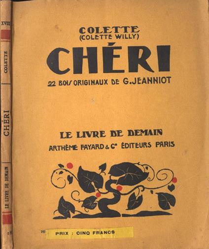Chèri - Colette - copertina