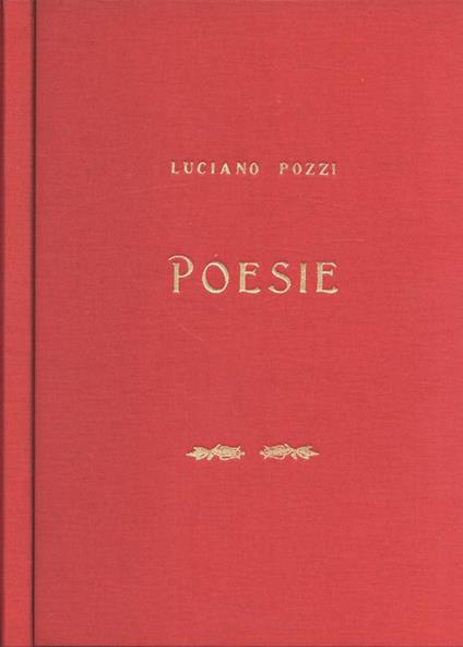 Poesie - Luciano Pozzi - copertina