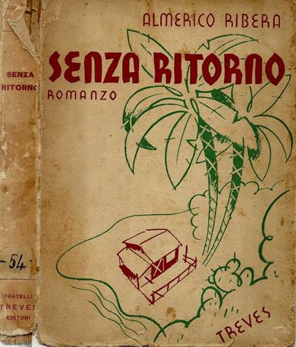 Senza ritorno - Almerico Ribera - copertina