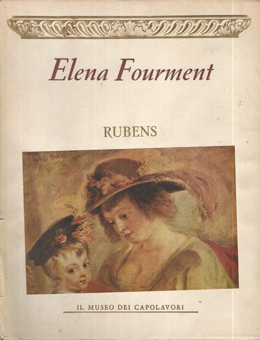 Elena Fourment Rubens - Jacqueline Bouchot-Saupique - copertina