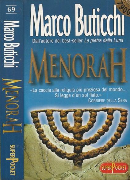 Menorah - Marco Buticchi - copertina