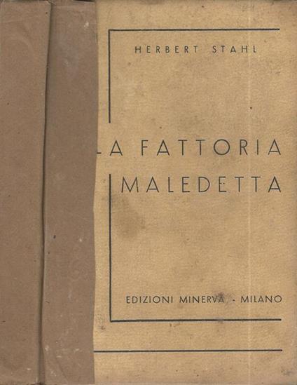 La fattoria maledetta - Herbert Stahl - copertina