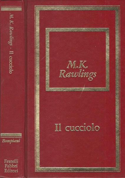Il cucciolo - Marjorie K. Rawlings - copertina