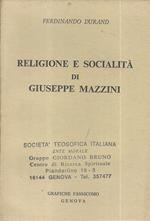 Religione e socialità di Giuseppe Mazzini. Grafiche Frassicomo