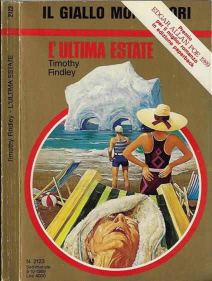 L' ultima estate. - Timothy Findley - copertina