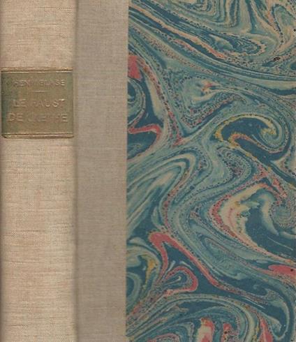 Le Faust de Goethe - Henri Blaze - copertina