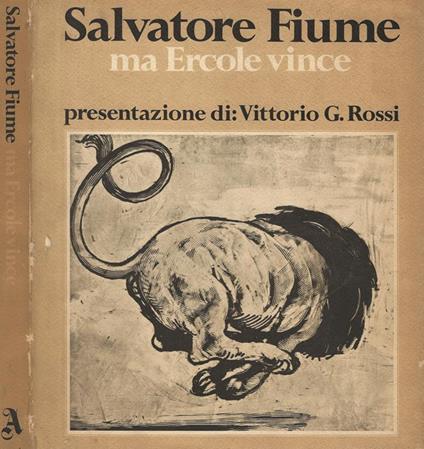 ma Ercole vince - Salvatore Fiume - copertina