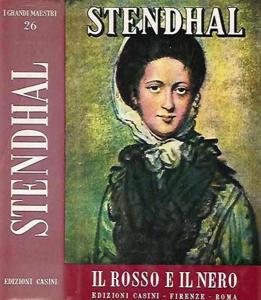 Il rosso e il nero - Stendhal - copertina