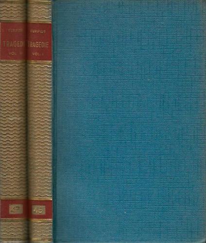 Tragedie - Euripide - copertina