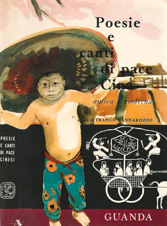 Poesie e canti popolari di pace cinesi - Franco Cannarozzo - copertina