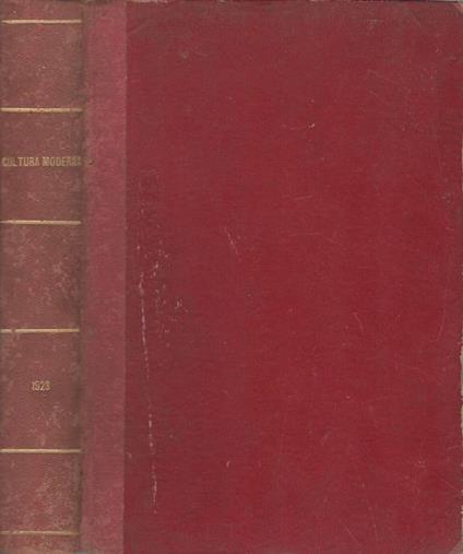 Cultura moderna - copertina