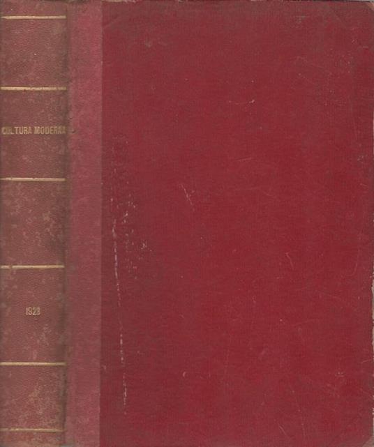 Cultura moderna - copertina