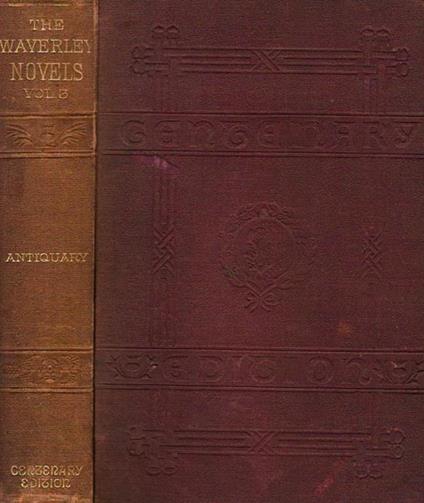 The Antiquary - Walter Scott - copertina