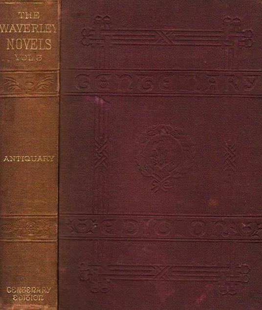 The Antiquary - Walter Scott - copertina
