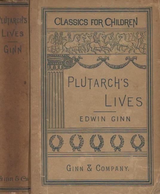 Plutarch's Lives - Edwin Ginn - copertina