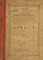 Athalie. Tragedie tirée de l'ecriture sainte 1691