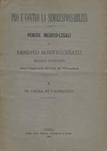Perizie medico-legali. Medico primario dell'Ospedale Civile di Venezia