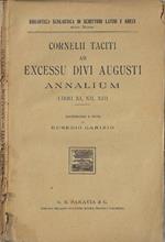 Cornelii Taciti ab excessus divi Augusti annalium. Libri XI, XII, XIII