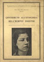 Contributo all' etiologia dell' herpes zooster