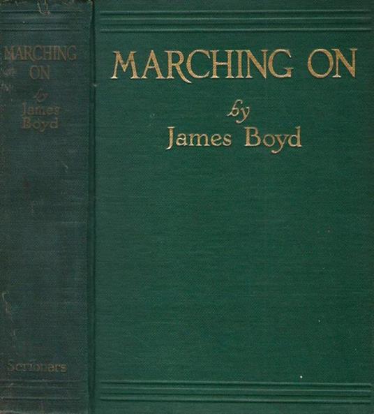 Marching on - James Boyd - copertina