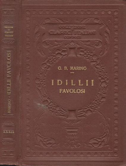 Idillii favolosi - copertina