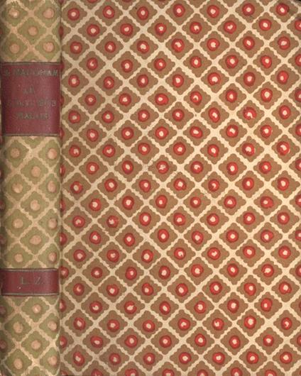 Le sortilège malais - W. Somerset Maugham - copertina