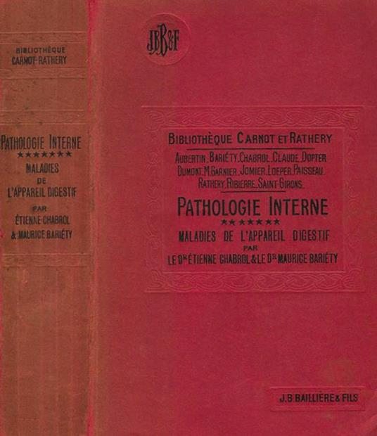 Pathologie Interne: Maladies de l'appareil digestif - copertina