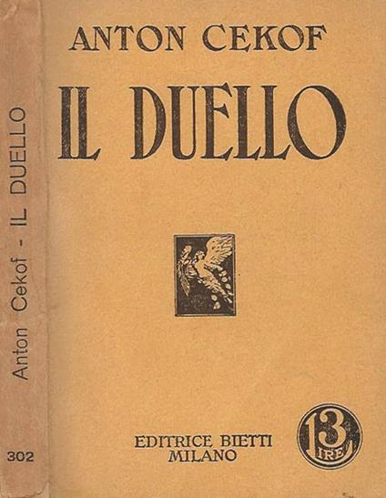 Il duello - Anton Cechov - copertina