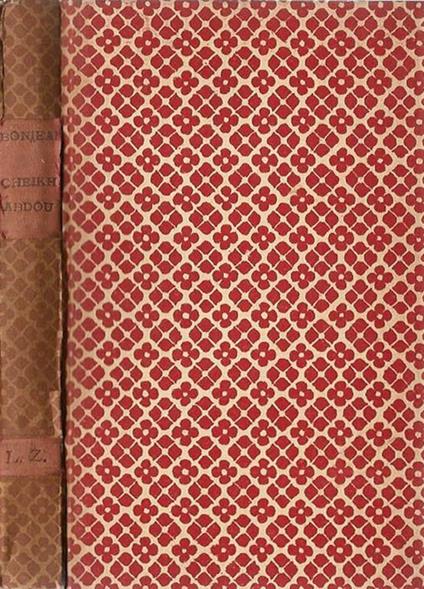 Cheikh Abdou l'egyptien - Francois Bonjean - copertina