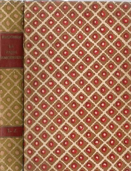 La passe dangereuse - W. Somerset Maugham - copertina