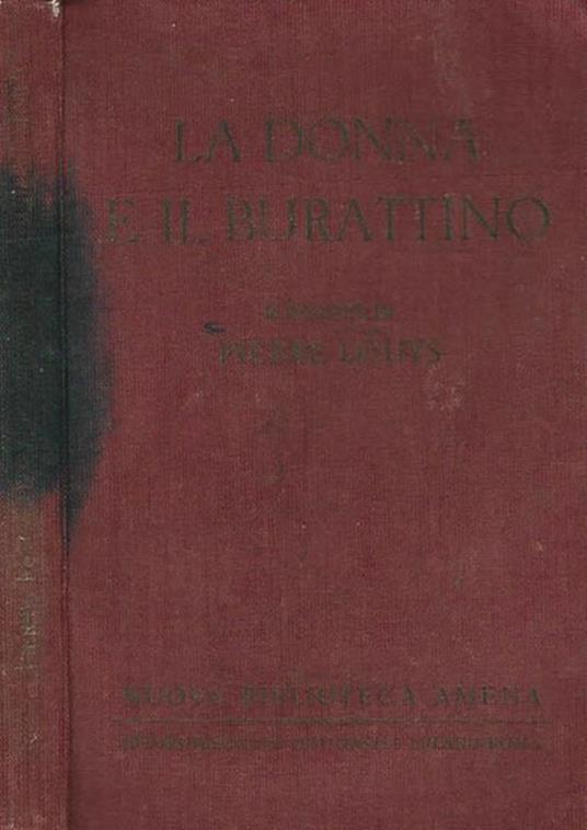 La donna e il burattino - Pierre Louis - copertina