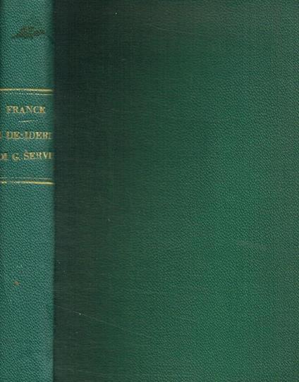 I desideri di Giovanni Servien - Anatole France - copertina