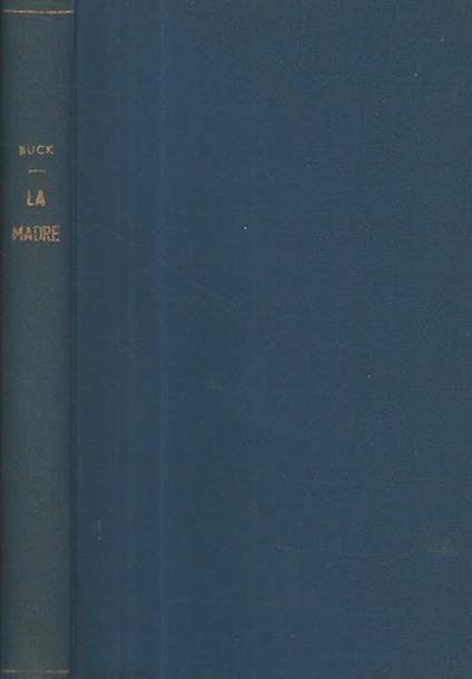 La madre - Pearl S. Buck - copertina