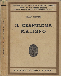 Libro Aldo Cionini Il Granuloma Maligno Vallecchi Editore 1942 