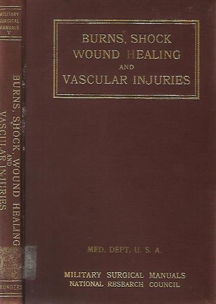 Burns, shock wound healing and vascular injuries - copertina