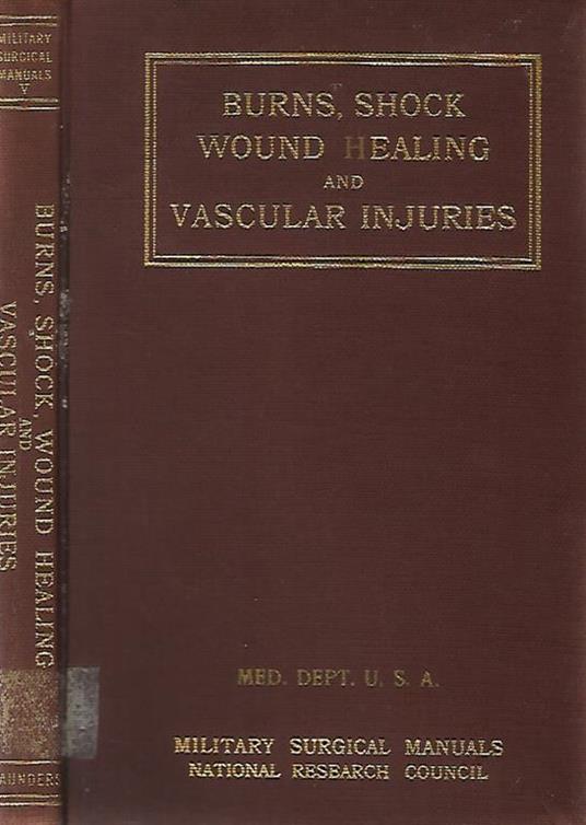 Burns, shock wound healing and vascular injuries - copertina