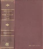 Diseases of the nose, throat and ear. Medical and surgical