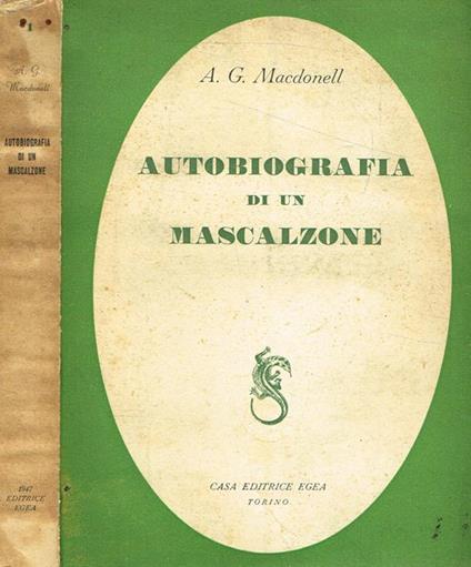 Autobiografia di un mascalzone - copertina