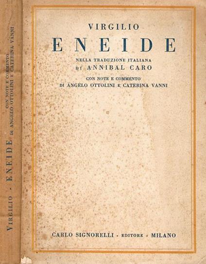 Eneide - Publio Virgilio Marone - copertina