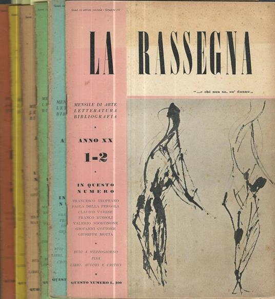 La Rassegna 1951 - copertina