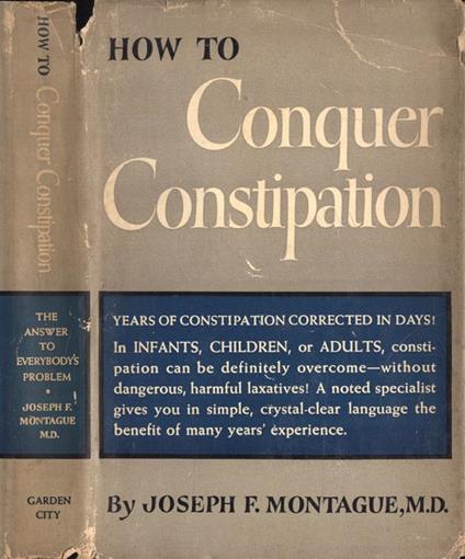 How to conquer constipation - copertina
