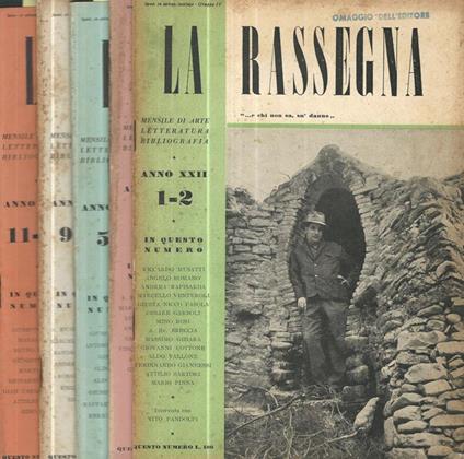 La Rassegna 1953 - copertina