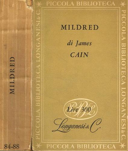 Mildred - James M. Cain - copertina