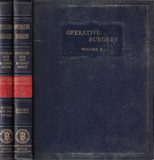 Operative surgery Vol II, III - Charles Rob - copertina