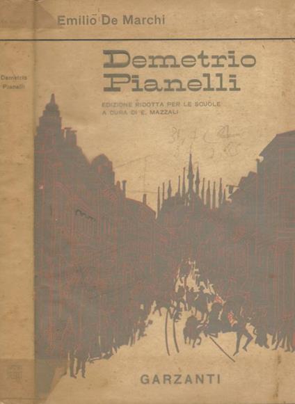 Demetrio Pianelli - Emilio De Marchi - copertina