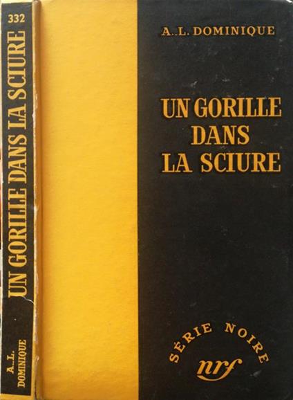 Un gorille dans la sciure - copertina