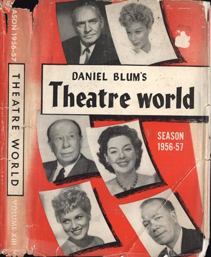 Daniel Blum' s theatre world. Season 1956 - 57 - Daniel Blum - copertina