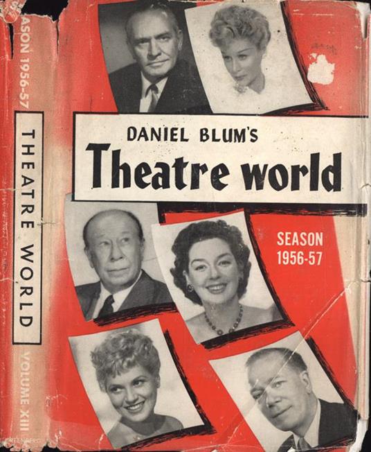 Daniel Blum' s theatre world. Season 1956 - 57 - Daniel Blum - copertina