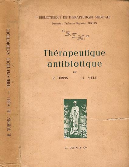 Therapeutique antibiotique - copertina