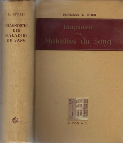 Diagnostic des maladies du sang - E. Storti - copertina